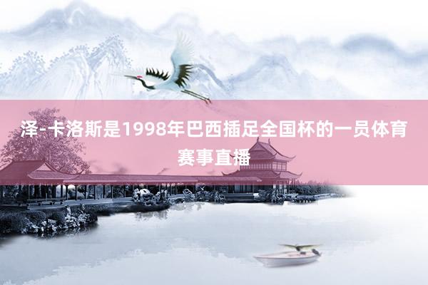 泽-卡洛斯是1998年巴西插足全国杯的一员体育赛事直播