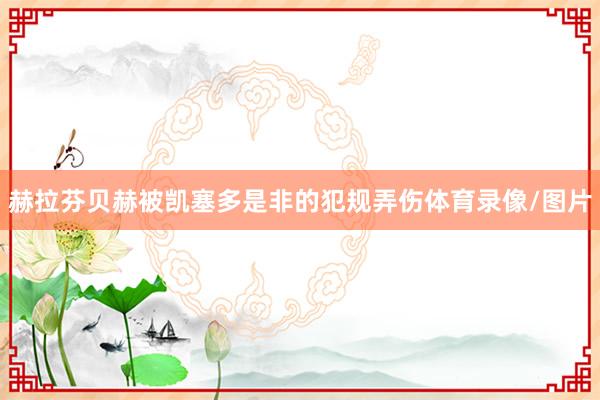 赫拉芬贝赫被凯塞多是非的犯规弄伤体育录像/图片